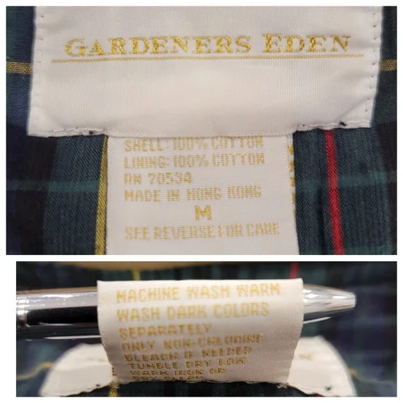 Vintage Gardeners Eden Utility Field Vest Tan Lightweight Safari Camping… - Picture 12 of 16